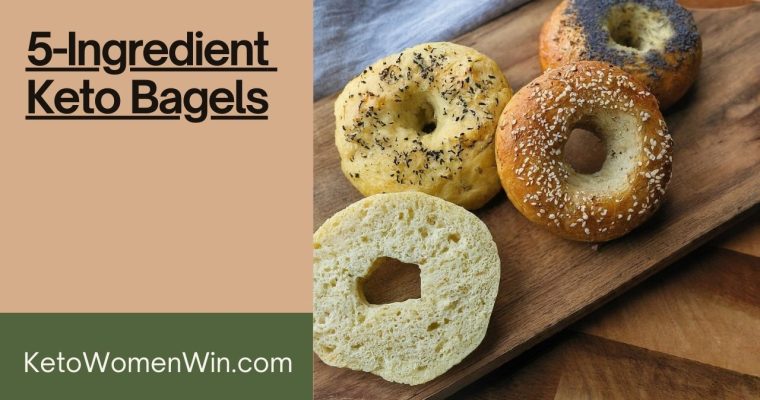 Keto – Gluten Free Bagels (5 ingredients)